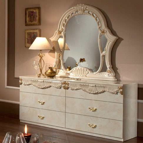 Rococo - Italian Classic Beige Dresser
