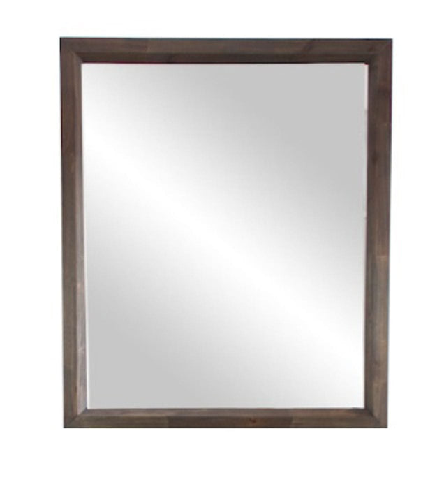 Roger - Mid-century Acacia Mirror
