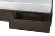 Roger - Queen Mid-century Acacia Bed