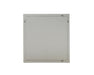 Roma - Modern Faux Travertine + Gold Mirror