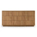 Roma - Modern Oak + Gold Dresser