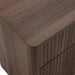 Roma - Modern Walnut + Gold Dresser