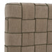 Rousey - Modern Taupe Fabric Bed