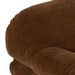Crockett - Modern Brown Fabric Sectional Sofa