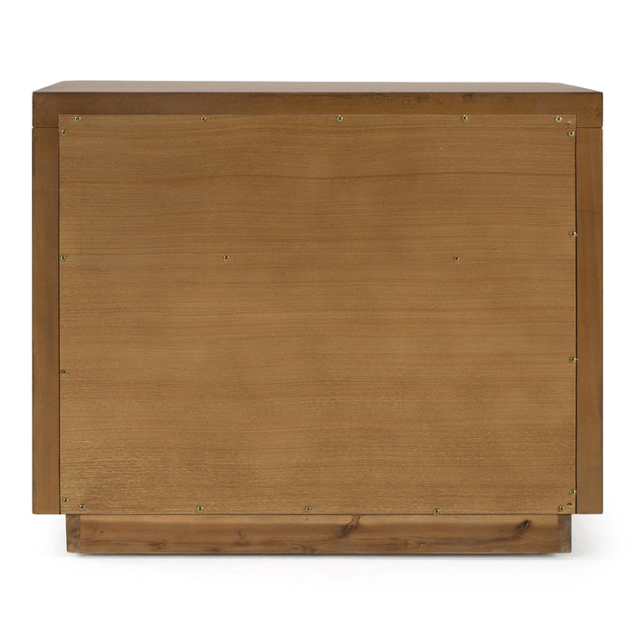 Salazar - Modern Acacia Nightstand