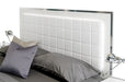 San Marino Modern White Bed