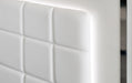 San Marino Modern White Bed