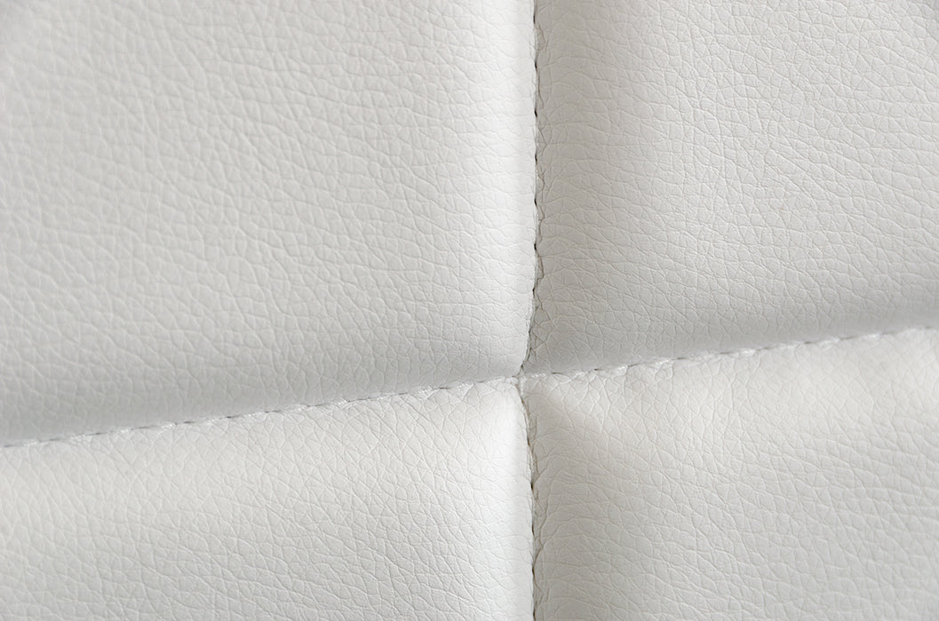 San Marino Modern White Bed