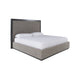 Santa Barbara - Modern Grey Fabric + Grey Wash Bed