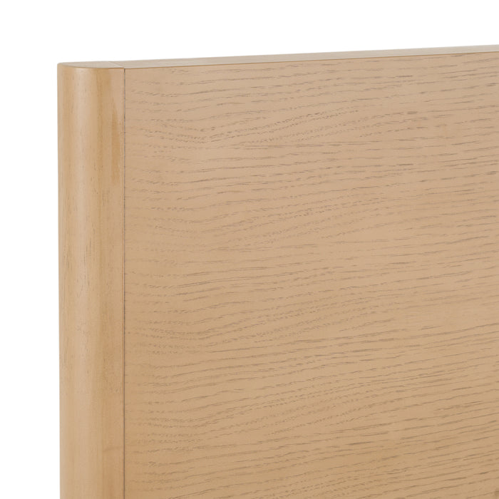 Santa Monica - Modern Natural Oak Bed