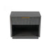 Santa Monica - Modern Grey Wash Nightstand