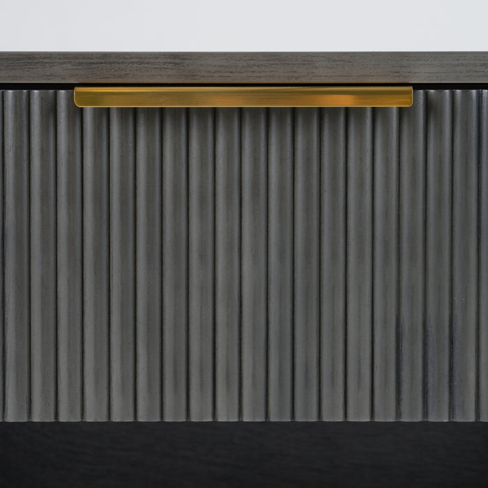 Santa Monica - Modern Grey Wash Nightstand