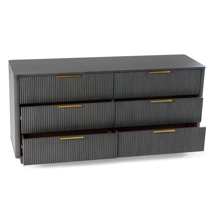 Santa Monica - Modern Grey Wash Dresser
