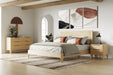 Eastern King Seattle - Modern Natural Oak Bedroom Set