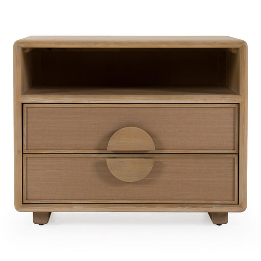 Sergio - Modern Natural Oak Nightstand