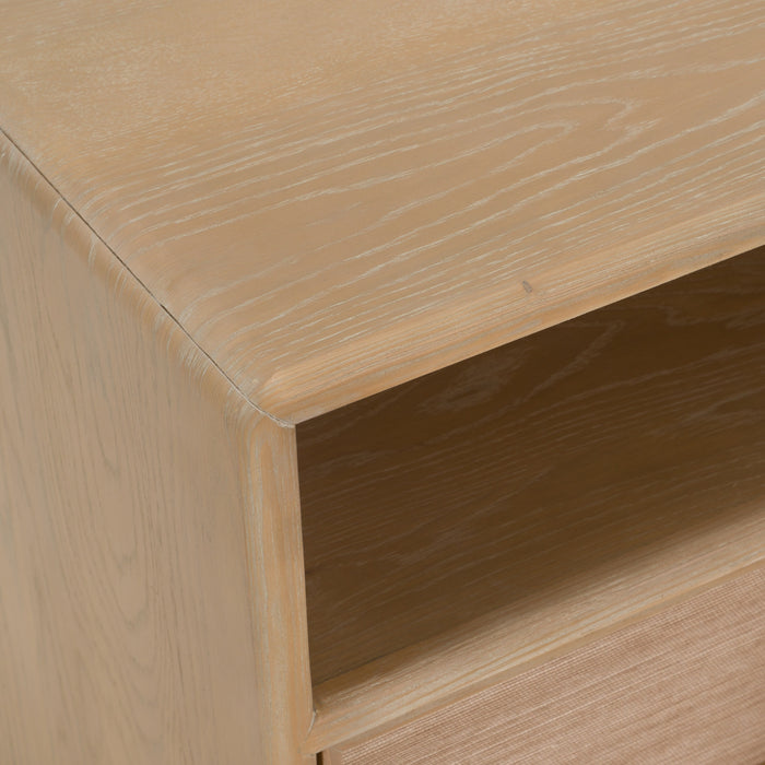 Sergio - Modern Natural Oak Nightstand
