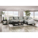 Frost Sectional - Grey Transitional Sectional | NorCal Furniture Santa Clara CA