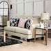 Carve Loveseat - Beige Transitional Loveseat | NorCal Furniture Santa Clara CA