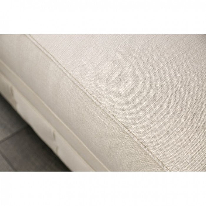 Calma Loveseat - Beige Glam Loveseat | NorCal Furniture Santa Clara CA