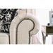 Calma Loveseat - Beige Glam Loveseat | NorCal Furniture Santa Clara CA