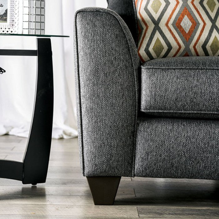 Fern Sectional - Grey Transitional Sectional | NorCal Furniture Santa Clara CA