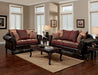 Brava Loveseat - Red Traditional Loveseat | NorCal Furniture Santa Clara CA