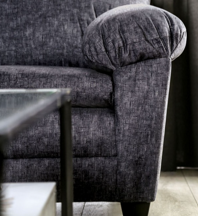 Nile Loveseat - Grey Contemporary Loveseat | NorCal Furniture Santa Clara CA