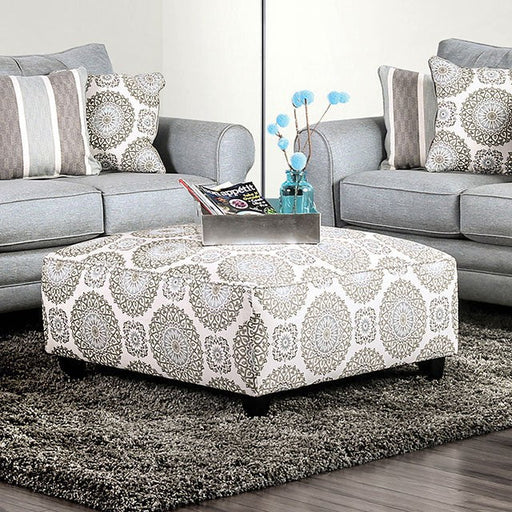 Canyon Ottoman - Beige Transitional Ottoman | NorCal Furniture Santa Clara CA
