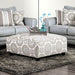 Canyon Ottoman - Beige Transitional Ottoman | NorCal Furniture Santa Clara CA