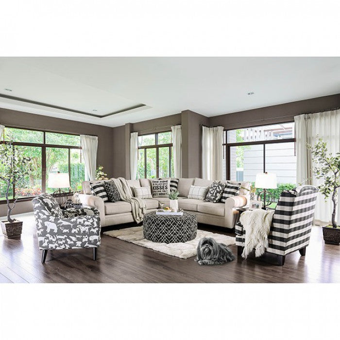 Atlas Ottoman - Black Contemporary Ottoman | NorCal Furniture Santa Clara CA