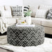 Atlas Ottoman - Black Contemporary Ottoman | NorCal Furniture Santa Clara CA