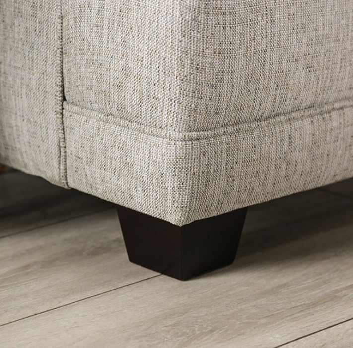 Cello Loveseat - Grey Transitional Loveseat | NorCal Furniture Santa Clara CA