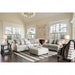Cello Ottoman - Grey Transitional Ottoman | NorCal Furniture Santa Clara CA