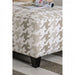 Cello Ottoman - Grey Transitional Ottoman | NorCal Furniture Santa Clara CA