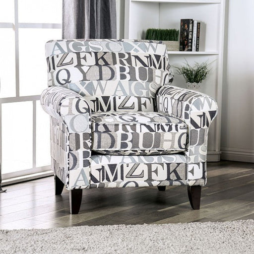 Ranch Chair - Grey Transitional Chair | NorCal Furniture Santa Clara CA