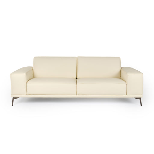 Soho - Italian Ivory Leather Sofa