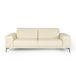 Soho - Italian Ivory Leather Sofa