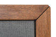 Soria Mid-Century Grey & Walnut Bedroom Set