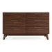 Soria Mid-Century Walnut Dresser