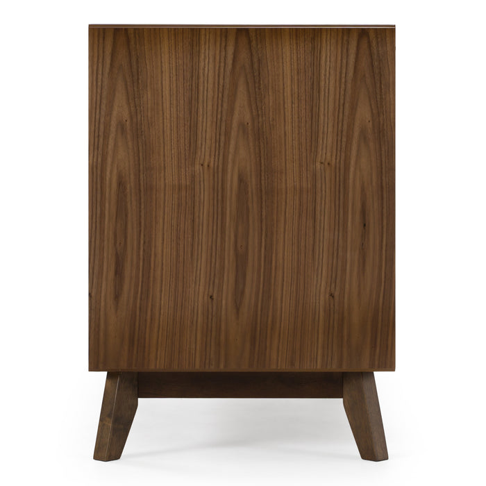 Soria Mid-Century Walnut Dresser