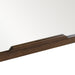 Soria Mid-Century Walnut Mirror