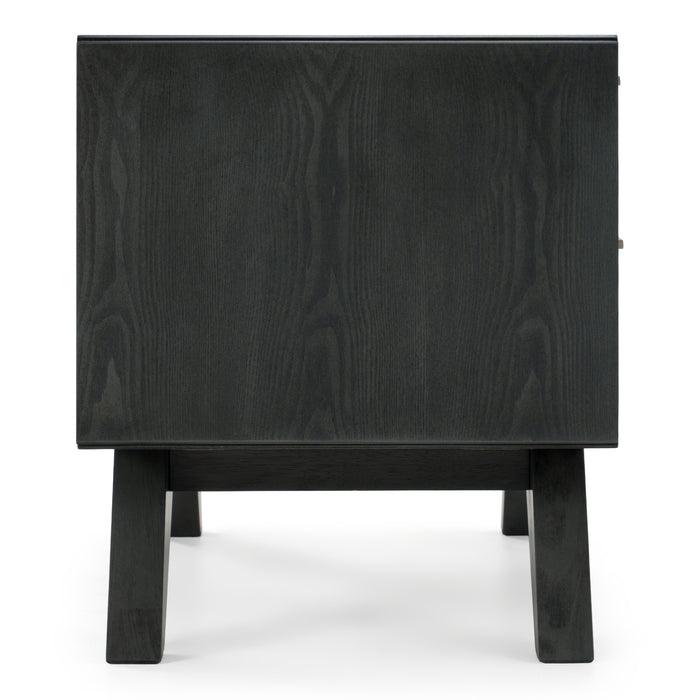 Soria Modern Grey Wash Nightstand