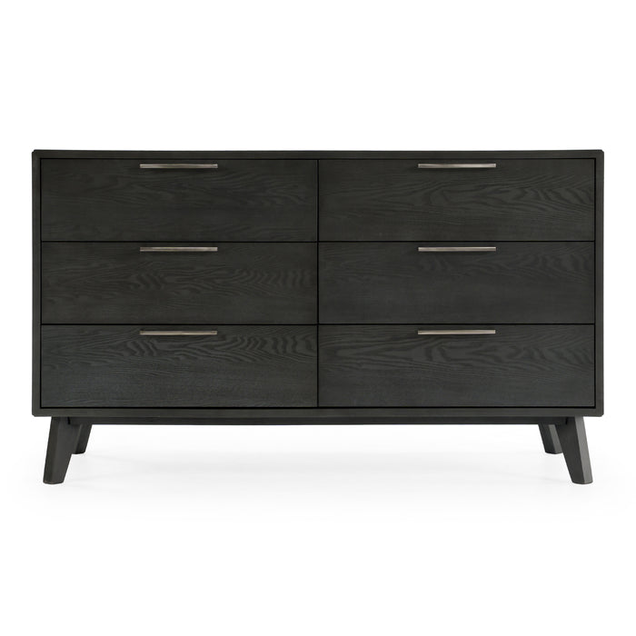 Soria Modern Grey Wash Dresser