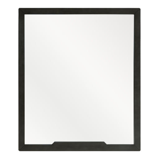 Soria Modern Grey Wash Mirror