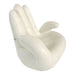Sosia Modern White Leather Hand Accent Chair