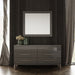 Splendor - Grey High Gloss Slatted MIrror
