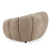 Suki - Modern Taupe Fabric Lounge Chair
