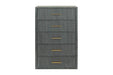 Manchester- Contemporary Dark Grey Chest