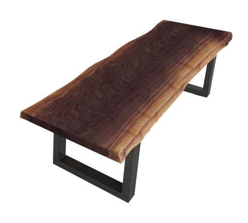 Taylor - Large 87" Modern Live Edge Wood Dining Bench