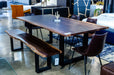 Taylor Modern Live Edge Wood Small 79" Dining Bench